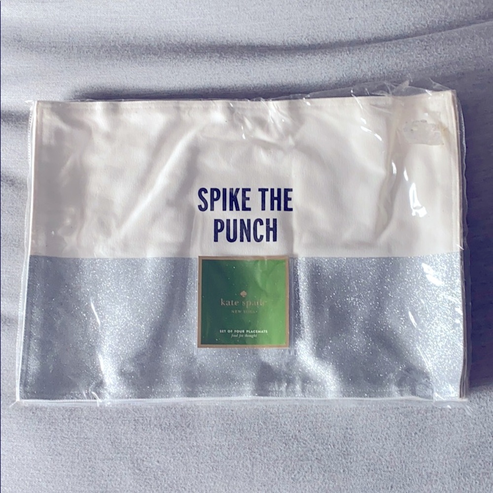 NWT KATE SPADE Placemats “Spike the Punch”
